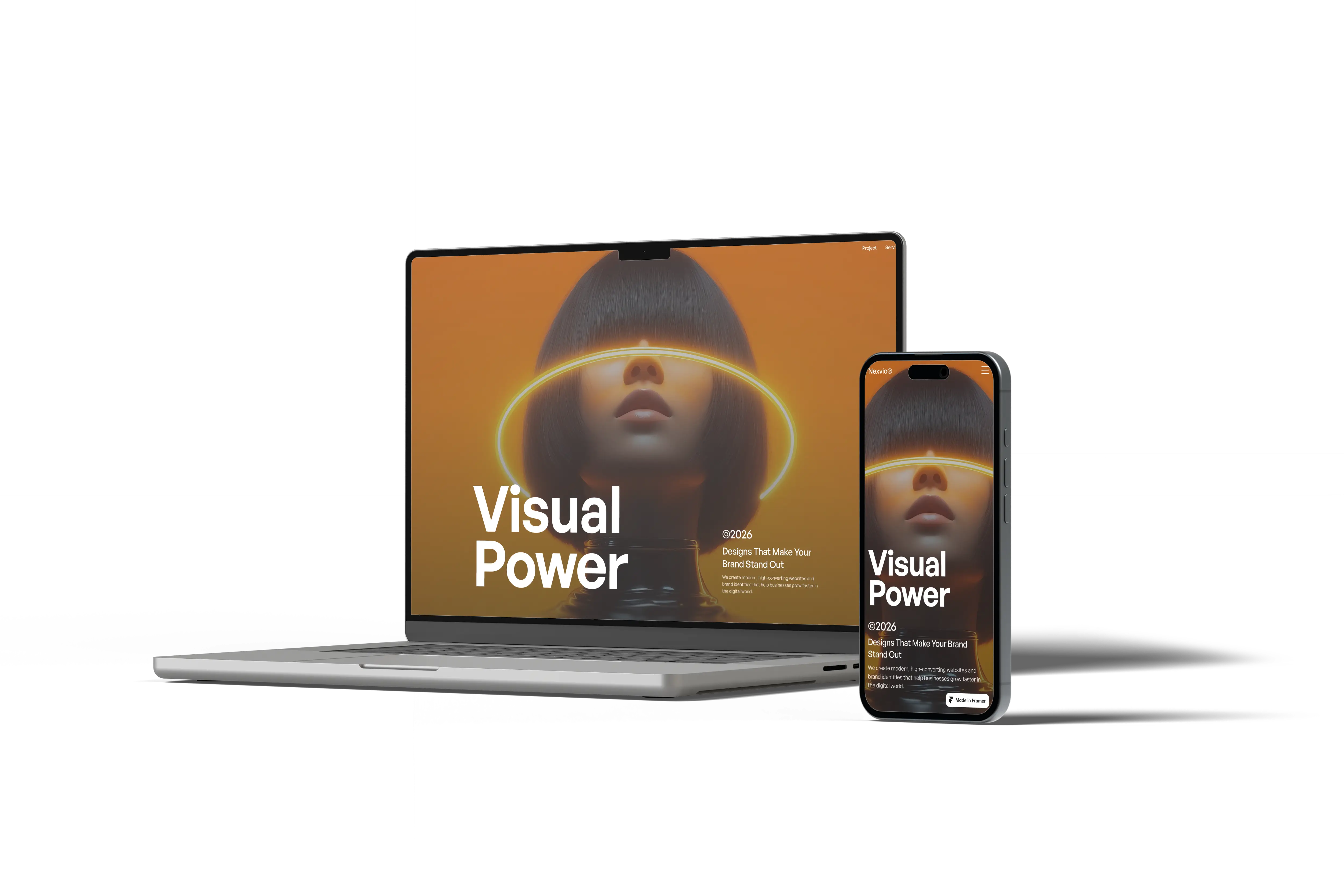 Websites für Unternehmen Mockup